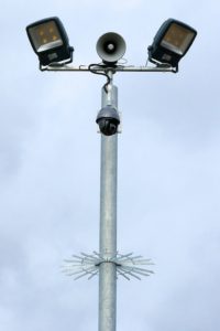 Swadlincote container security cctv cameras
