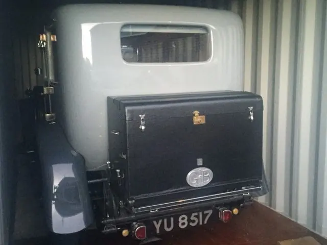 Classic car stored in a 20ft container in Swadlincote Classic car stored in a 20ft container in Swadlincote